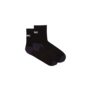 Cyklistické ponožky POC Cadence Road Air Socks, čierne
