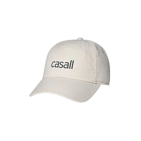 Čiapka Casall Casual Logo Cap, biela