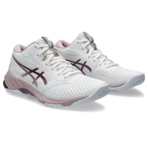Dámske tenisky Netburner Ballistic FF MT 3 W 1052A070108 White with Purple - Asics