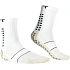 Protiskluzové futbalové ponožky TRUsox 3.0 Mid-Calf Thin, biele – TRUSOX