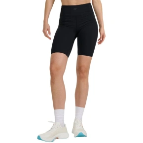 Dámske krátke legíny 4F FNK F048 deep black 4FWAW25TFSTF048 20S women's Dámske krátke legíny 4F FNK F048 deep black 4FWAW25TFSTF048 20S women's