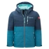 Zimná bunda pre dievčatá/chlapcov Trollkids Kids Hemsedal Snow Jacket XT zateplená modrá (513-104)