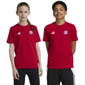 Detské tričko adidas FC Bayern Mníchov červené IT4138