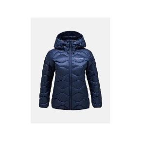 PEAK PERFORMANCE Dámska páperová bunda Helium Down Hood Jacket blue PEAK PERFORMANCE Dámska páperová bunda Helium Down Hood Jacket blue