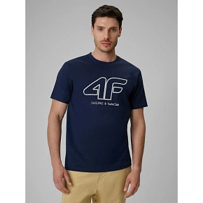 Pánske tričko s logom 4F 4FRSS26TTSHM3999-31S Pánske tričko s logom 4F 4FRSS26TTSHM3999-31S