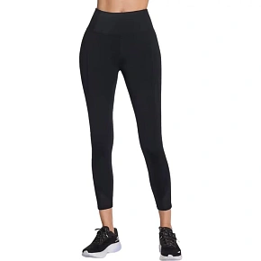 Legíny Skechers Tempo High Waisted 7/8 LG83-BLK čierne L Legíny Skechers Tempo High Waisted 7/8 LG83-BLK čierne L