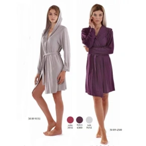 Dámsky župan Angora 30 89 9151 šedá - Vestis