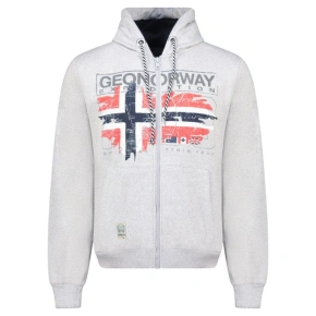 Geografické Nórsko Mikina s kapucňou Grusty Blended DB 100 M WZ3084H/GN-Blended Grey