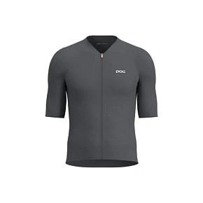 Cyklistické tričko POC M's Raceday S/S Jersey, sivé Cyklistické tričko POC M's Raceday S/S Jersey, sivé