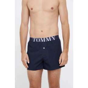 Pánske šortky na spanie UM0UM02394 - 0G1 - Tmavo modrá - Tommy Hilfiger