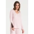 Dámsky pyžamový top LA072 Powder Pink - LaLupa