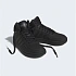 Unisexová juniorská členková obuv Hoops Mid 3.0 K Jr HR0228 Čierna – Adidas
