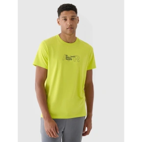 Pánske tričko s potlačou 4F 4FRAW24TTSHM2299-45S pánske