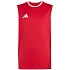 Adidas Entrada 26 detské tričko bez rukávov červené KB3937