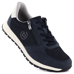 Pánske ľahké tenisky na zips tmavomodré Bugatti 325-ATL02-2500-4100