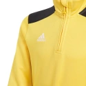 Detská tréningová mikina REGISTA 18 TRAINING BLOUSE yellow JR DJ1841 - Adidas