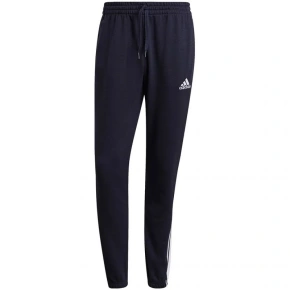 Adidas Essentials Elastické nohavice so zúženými manžetami a 3 prúžkami M GK8830
