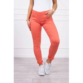 Dámske nohavice 2628-1 apricot - Kesi
