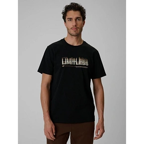 T-shirt regular z nadrukiem męski 4F 4FRSS26TTSHM4227-20S