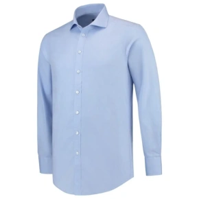 Malfini Fitted Stretch Shirt M MLI-T23TC blue pánske