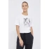 Dámsky top s potlačou H4Z21-TSD029 10S White and Black - 4F