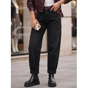 Dámske džínsy UY3130 čierne – FashionStreet