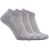 Skechers 3pk Unisex Terry Qtr Crew S111035-039 Šedé 35–38
