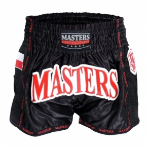 Športové šortky MASTERS ST-12 black (ZMENA CENY)