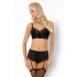 Elegantný set Almudena black - LivCo Corsetti