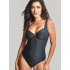 Dámske jednodielne plavky Marianna Balcony Swimsuit SW1590 Black - Panache