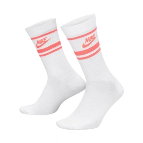 Nike NK Nsw Everyday Essential CR ponožky 3 páry biele DX5089 100