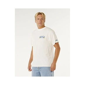 Pánske tričko RIP CURL Bells Pro 26 Event Tee, biele