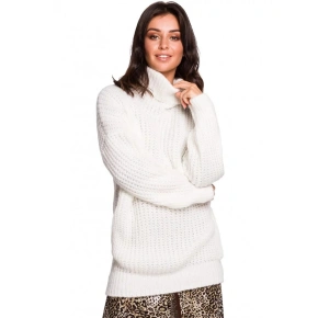 Dámsky sveter BK030 White - BeWear