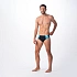 Pánske plavky Danilo M 92800482101 čierno-tyrkysové – Aquawave