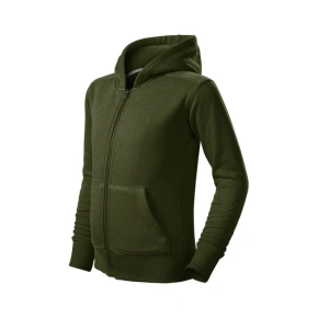 Detská mikina Trendy Zip (vojenská) Detská mikina Trendy Zip (vojenská)