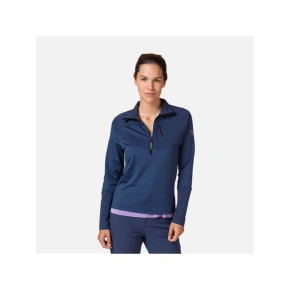 Rossignol W Skpr 1/2 Zip mikina námornícka modrá