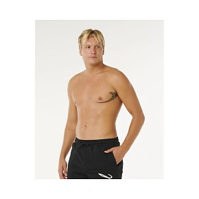 Pánske nohavice RIP CURL Icons Of Surf Trackpant, čierne Pánske nohavice RIP CURL Icons Of Surf Trackpant, čierne