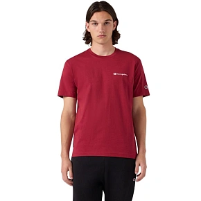 Koszulka męska Champion SS Tee czerwona 221798 RS508 pánské Koszulka męska Champion SS Tee czerwona 221798 RS508 pánské