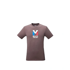 Pánske tričko MILLET Chamonix Tri Ts Ss M, fialovo-slivková farba