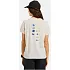 Koszulka z krótkim rękawem damska ODLO T-shirt crew neck s/s COTTON BLEND ODLO FLAGS beżowa