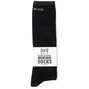 Skarpetki SUPER.NATURAL WOOL GUARDIANS LONGSOCKS 2-PAC czarne Skarpetki SUPER.NATURAL WOOL GUARDIANS LONGSOCKS 2-PAC czarne