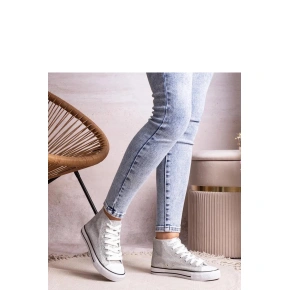 Tenisky B219 model 207211 silver - Solea