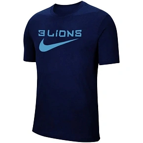 Pánske tričko Ent Swsh Fed WC22 M DH7625 492 tmavo modré – Nike