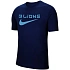 Pánske tričko Ent Swsh Fed WC22 M DH7625 492 tmavo modré – Nike