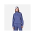 Dámska mikina ROSSIGNOL W CHAVANETTE HZ SCUBA FLEECE, modrá