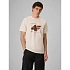T-shirt regular z nadrukiem męski 4F 4FRSS26TTSHM4230-11S