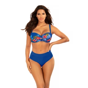 Dámske dvojdielne plavky Bali 2 S730BL2-4 Blue-Flowers - Vlastné