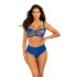 Dámske dvojdielne plavky Bali 2 S730BL2-4 Blue-Flowers - Vlastné
