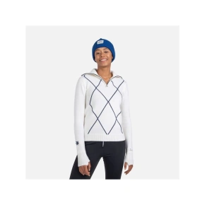 Rossignol Sveter W Jcc 1/2 Zip White Rossignol Sveter W Jcc 1/2 Zip White