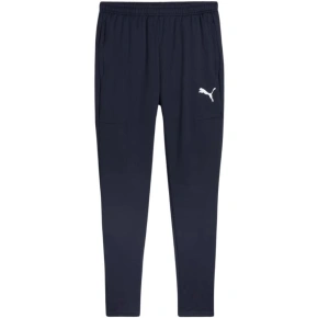 Pánske tréningové nohavice Puma Team Goal Slim navy blue 659037 06